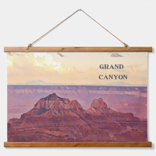 国立公園木材トップウォールタペストリートリオ 吊り下げ型タペストリー (正面)