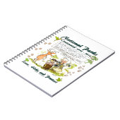 国立公園百年記念写真家漫画 ノートブック (左側)