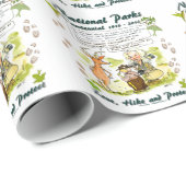 国立公園百年記念写真家漫画 ラッピングペーパー (ロールコーナー)