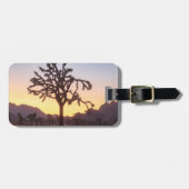 国立公園自然パーソナライズされた文字ジョシュアツリー ラゲッジタグ (正面横)