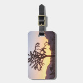 国立公園自然パーソナライズされた文字ジョシュアツリー ラゲッジタグ (正面縦)