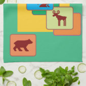 国立公園 キッチンタオル (折り畳み)