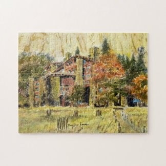 国立公園：ヨセミテの歴史的なアワニーホテル ジグソーパズル