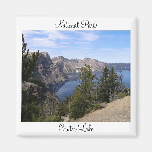 国立公園 – Crater Lake Magnet マグネット (正面)