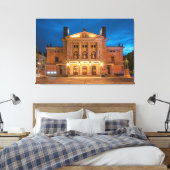 国立劇場オスロ キャンバスプリント (インサイチュ (寝室))