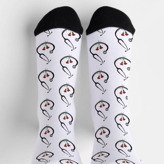 国立医師日聴診器 ソックス (上部)