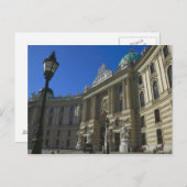 国立図書館ホフブルク（皇居） ポストカード (正面/裏面)