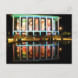 国立図書館 – キャンベラ ポストカード