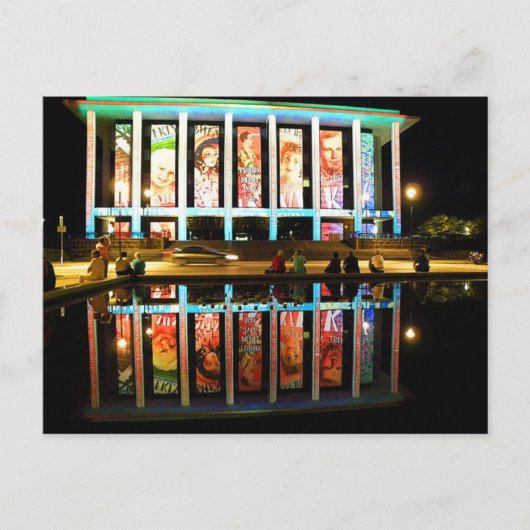 国立図書館 – キャンベラ ポストカード (正面)