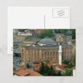 国立図書館 ポストカード (正面/裏面)