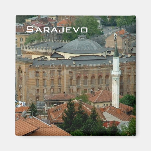 国立図書館 マグネット (正面)