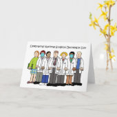 国立外科腫瘍専門医の日。 カード (黄色い花)