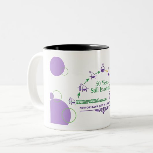 国立天文台50周年記念 ツートーンマグカップ (正面左)