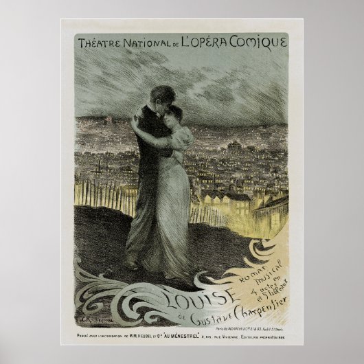 国立歌劇場劇場~ルイーズ ポスター (正面)