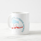 国立歯科衛生月間ハッピーティース コーヒーマグカップ (正面左)