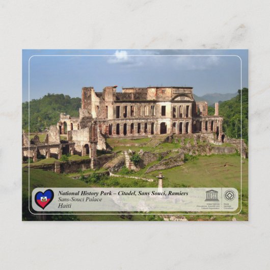 国立歴史公園 – シタデル、サンスーシ、ラミエ ポストカード (正面)
