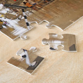 国立海軍航空博物館を訪れる人々 ジグソーパズル (側面)