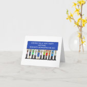 国立研究開発法人記念日 カード (黄色い花)