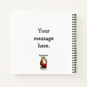 国笑わされるボスの日スパイラルノート ノートブック (裏面)