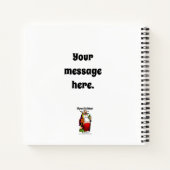 国笑わされるボスの日スパイラルノート ノートブック (裏面)