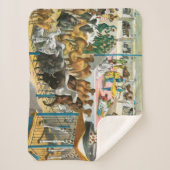 国籍を持つ人々のサーカス違うポスター シェルパブランケット (正面)