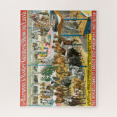 国籍を持つ人々のサーカス違うポスター ジグソーパズル (縦)