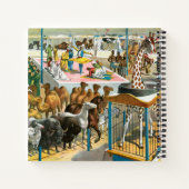 国籍を持つ人々のサーカス違うポスター ノートブック (裏面)