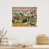 国籍を持つ人々のサーカス違うポスター ポスター (キッチン)