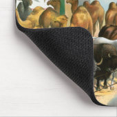 国籍を持つ人々のサーカス違うポスター マウスパッド (コーナー)