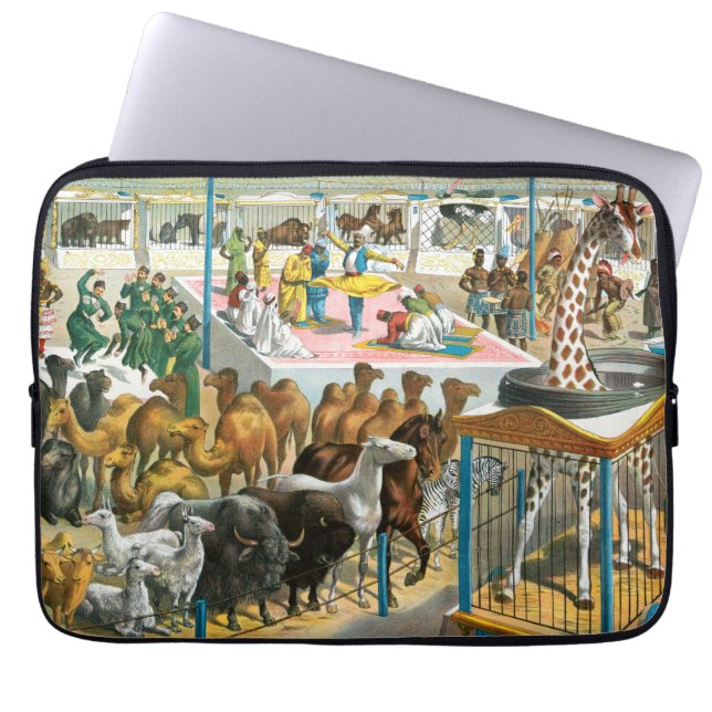 国籍を持つ人々のサーカス違うポスター ラップトップスリーブ (正面)