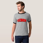 国籍- "ウズベク語" Tシャツ (正面フル)
