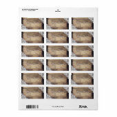 国素朴とレース結婚の住所 シール (フルシート)