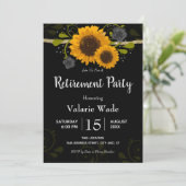 国素朴のひまわりの引退パーティー 招待状 (スタンド正面)