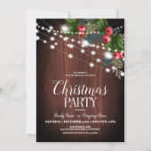 国素朴のクリスマストゥインクルライトパーティー 招待状 (正面)