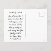 国素朴のクリスマスライト写真はがき シーズンポストカード (裏面)