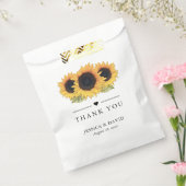 国素朴のヒマワリありがとうござ結婚う フェイバーバッグ (封をした状態)