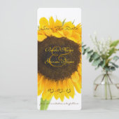 国素朴のヒマワリの結婚式の日付を保存 セーブザデート (スタンド正面)