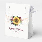 国素朴のヒマワリ結婚ス フェイバーボックス (裏面サイド)