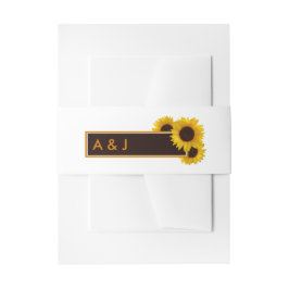 国素朴のヒマワリ – フローラ結婚ズ 招待状ベリーバンド