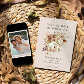 国素朴のフローラと婚約の写結婚真 セーブザデート