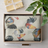 国素朴のロスター水の色の木材デコップページ 薄葉紙 (ギフト)