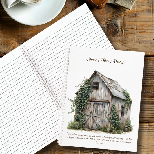 国素朴の大パーソナライズされた事業スパイラル ノートブック