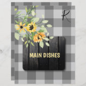 国素朴の援助レシピの主催者の分周者 (正面/裏面)