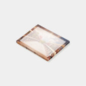 国素朴の木造の橋 ポストイット (アングル)