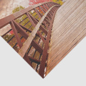 国素朴の木造の橋 薄葉紙 (詳細)