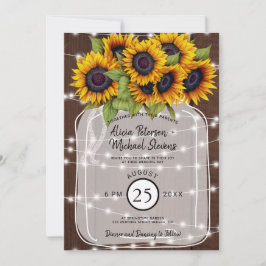 国素朴の納屋の木のヒマ結婚ワラ 招待状