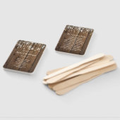 国素朴の結婚式列灯 ハンドファン (組立なし)