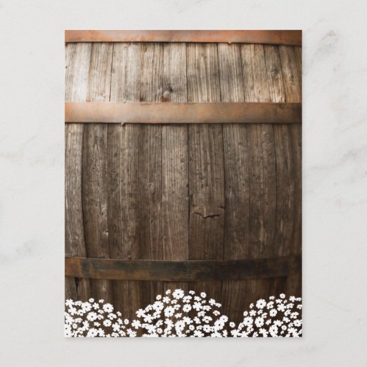 国素朴の結婚式詳細 |光源の文字列 エンクロージャーカード (裏面)