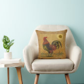 国素朴の鶏のアメリカラフルカーナ クッション (椅子)