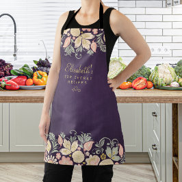 国素朴エレガントフローラ料理人 エプロン